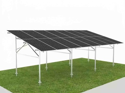 Multiple Row Type Solar Farmland Mount